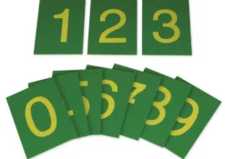 TimeTEX Sandpapier Ziffern "Montessori Premium"