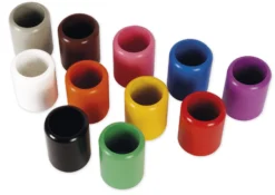 TimeTEX Satz mit 11 farbigen Bleistiftständern "Montessori Premium"