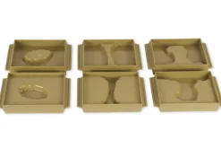 TimeTEX Schalen Land und Wasserformen, 10 Stück "Montessori Premium"