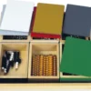 TimeTEX Schlangenspiel negativ "Montessori Premium"