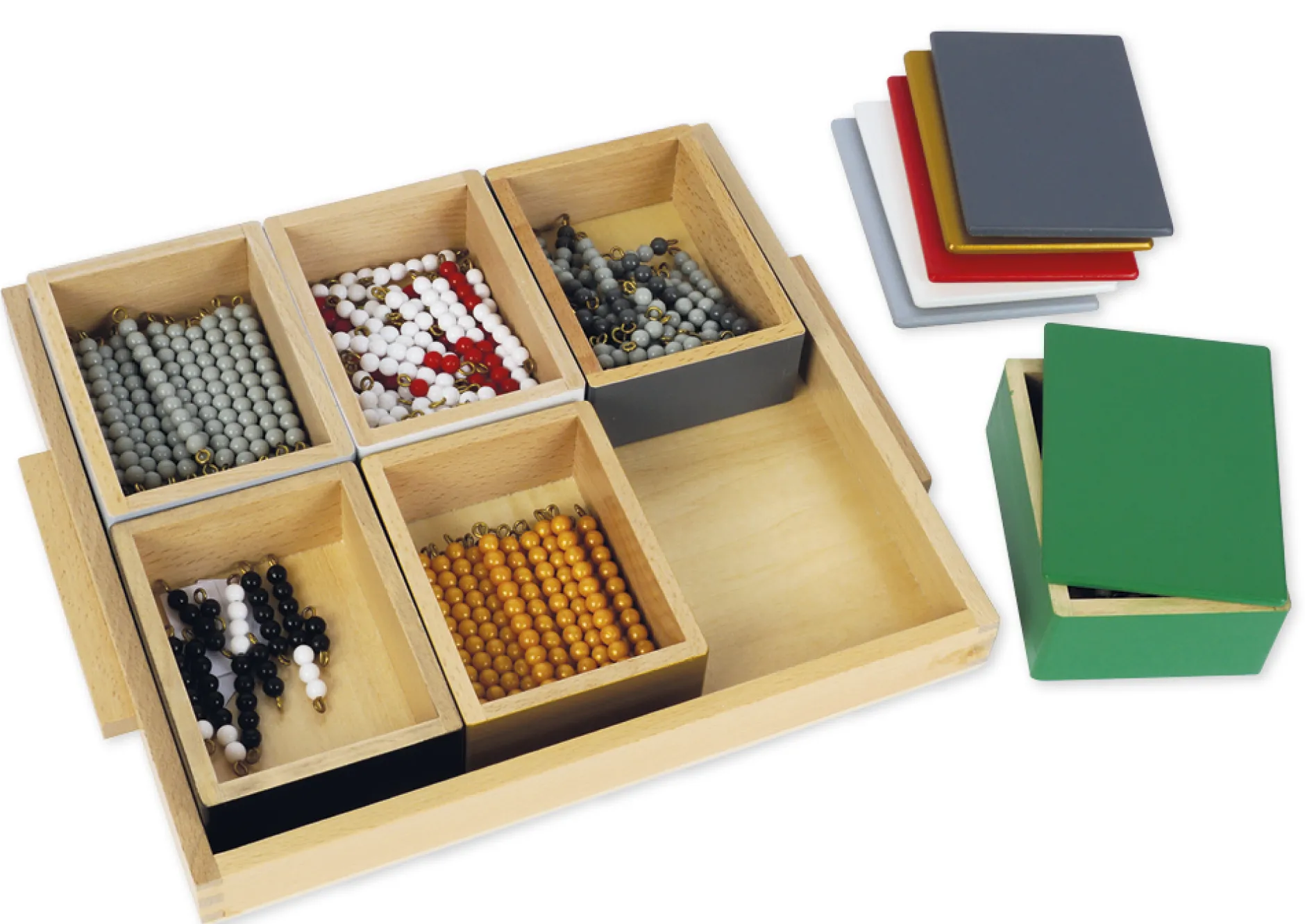 TimeTEX Schlangenspiel negativ "Montessori Premium"