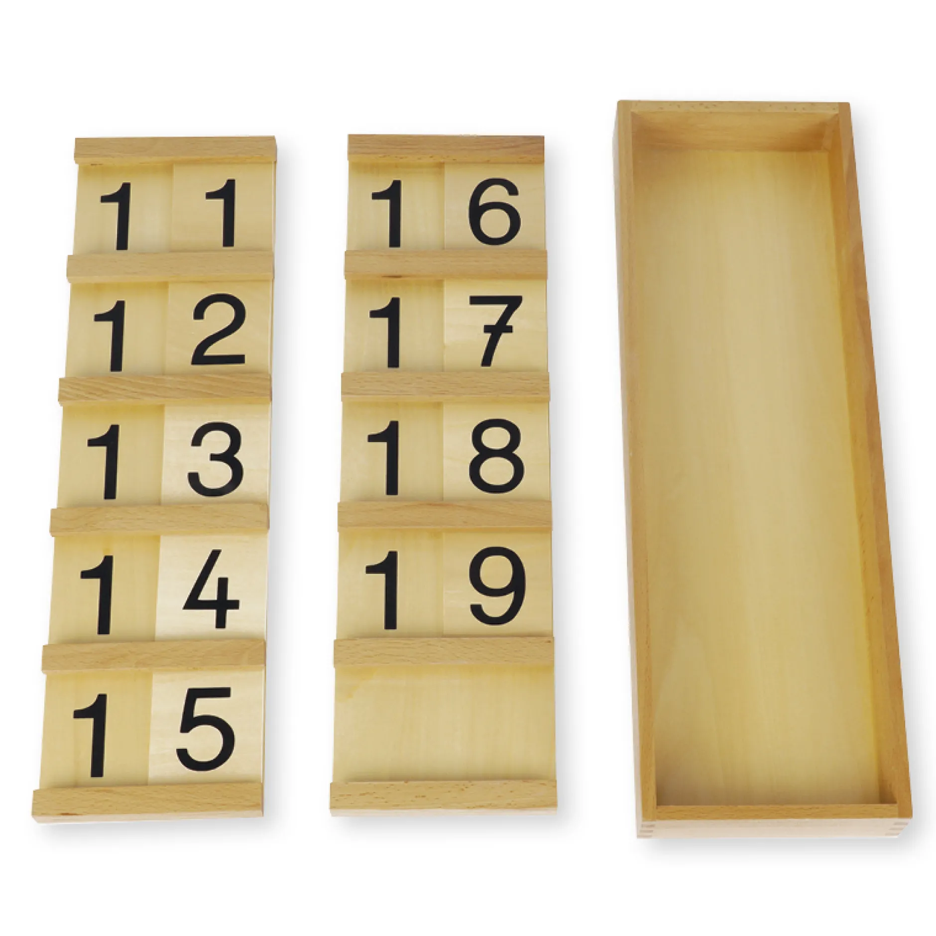 TimeTEX Seguintafeln I, 11-19 "Montessori Premium"