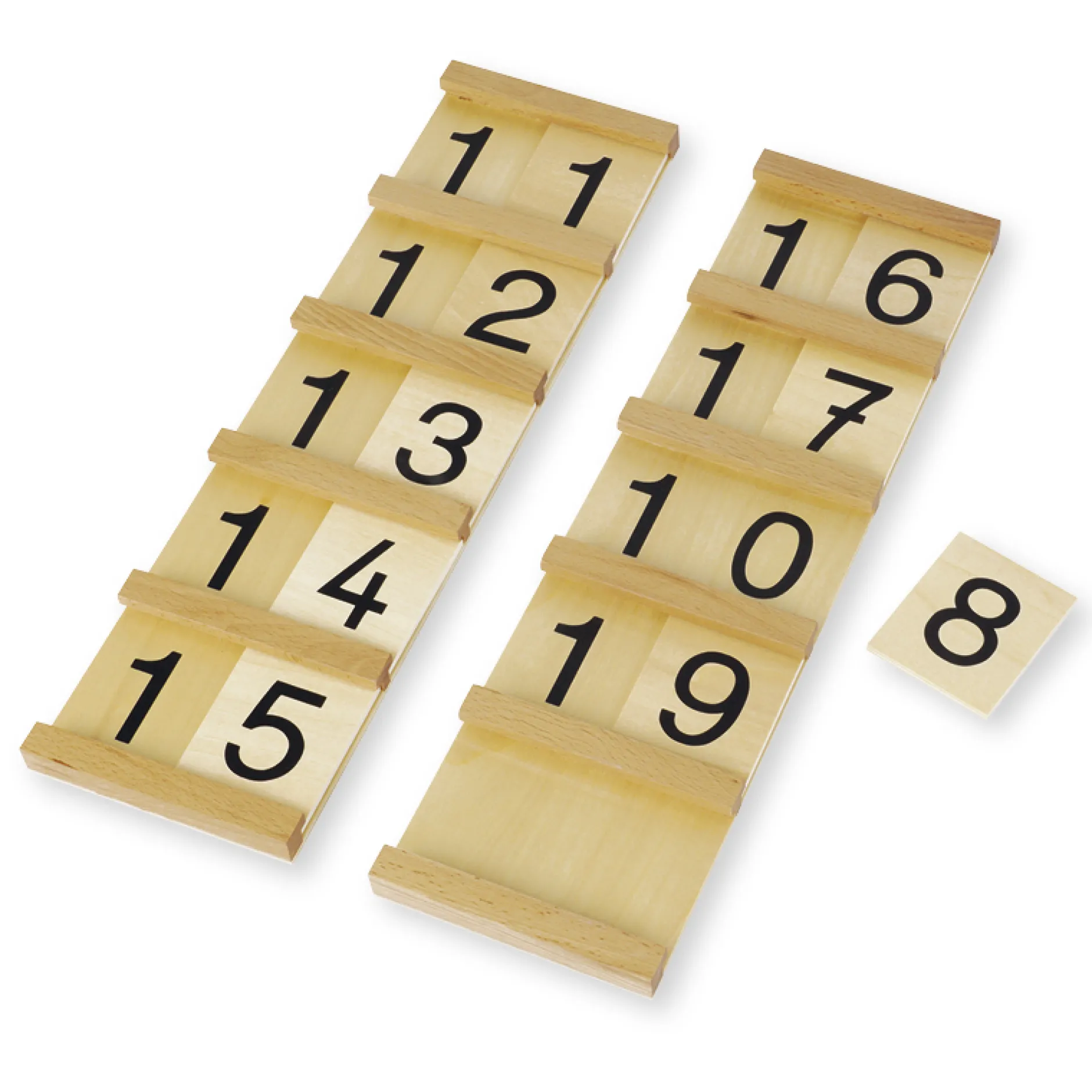 TimeTEX Seguintafeln I, 11-19 "Montessori Premium"