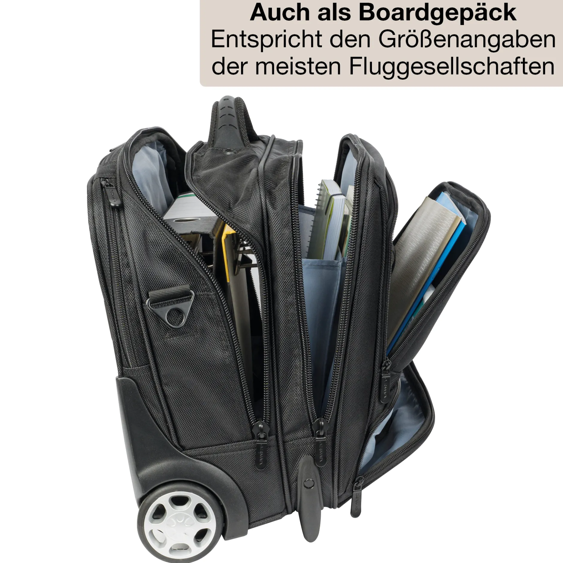 TimeTEX Set Trolley "Pera Trend" + Aufstecktasche