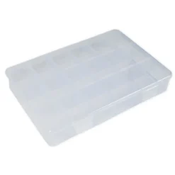 TimeTEX Sortimentsbox mittel, 17 Fächer