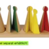 TimeTEX Ständer für die Kegel zum Bruchrechnen "Montessori Premium"