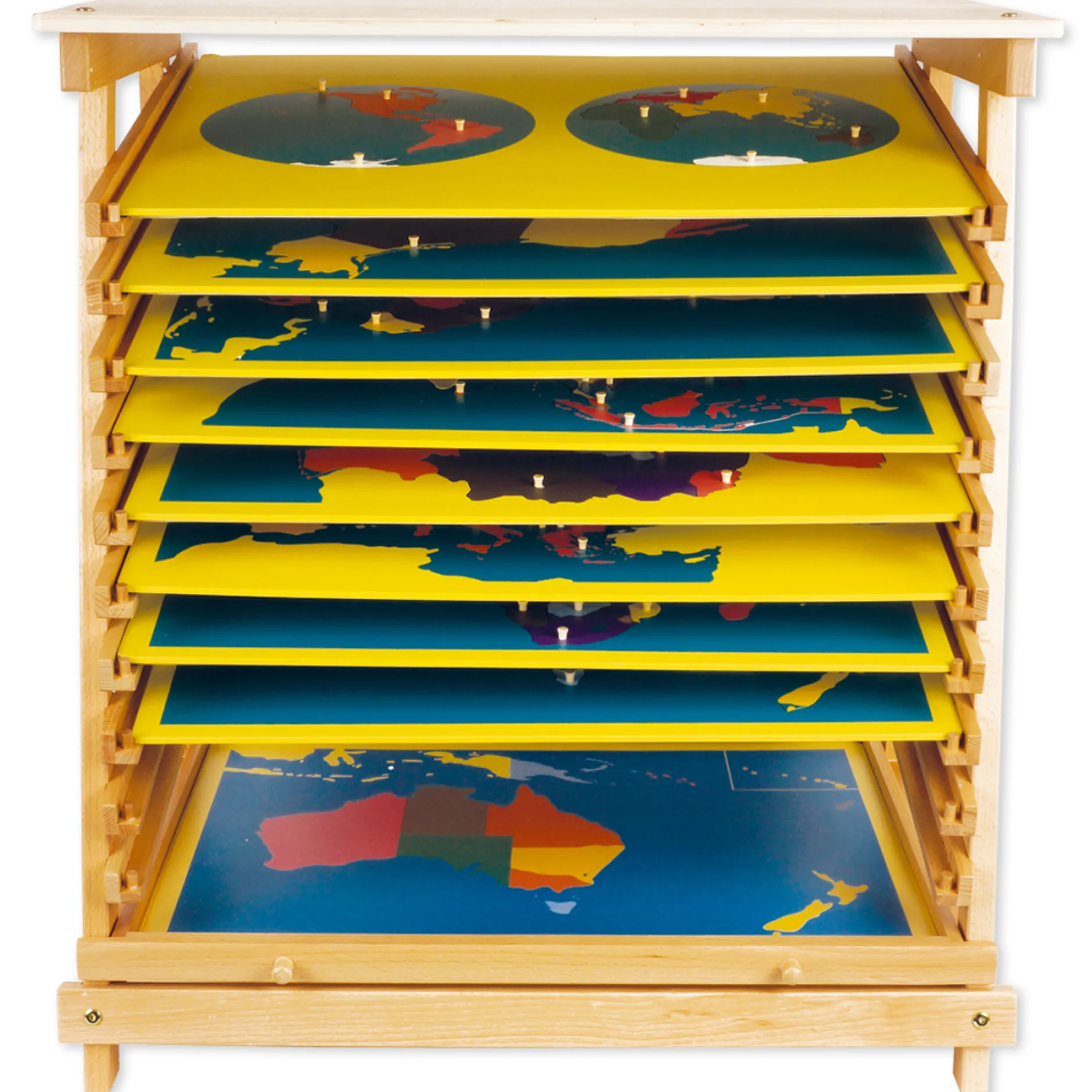 TimeTEX Ständer für 10 Puzzlekarten "Montessori Premium"