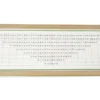 TimeTEX Subtraktionstabellen im Holzrahmen "Montessori Premium"