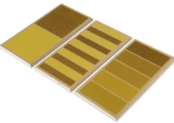 TimeTEX Tastbretter, rau-glatt, 3 Stück "Montessori Premium"