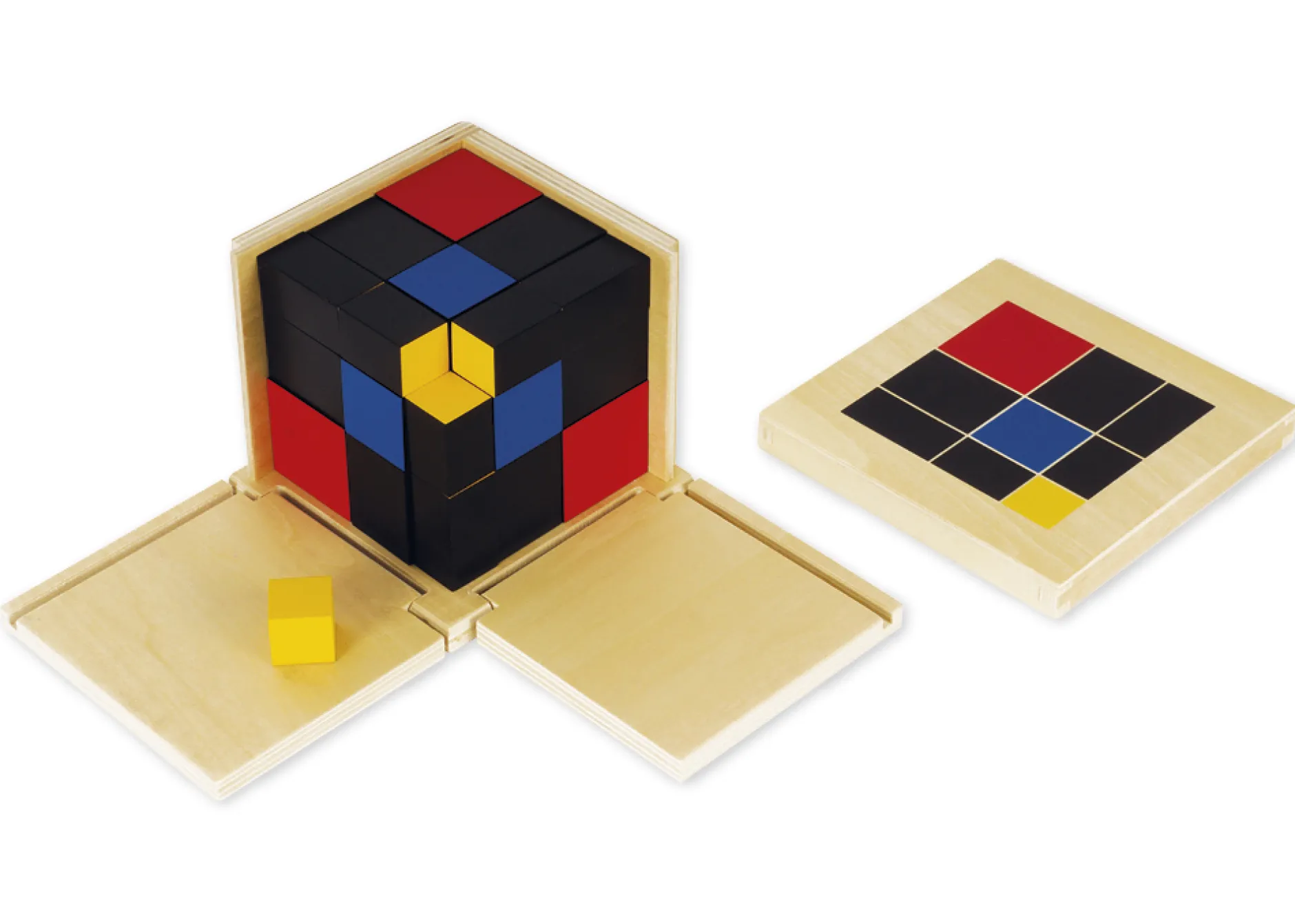TimeTEX Trinomischer Würfel "Montessori Premium"