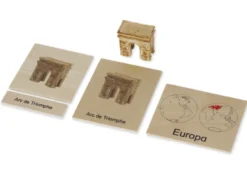 TimeTEX Wahrzeichen-Kontinent-Box "Montessori Premium"
