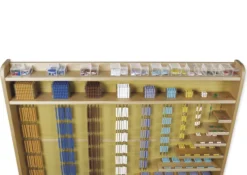 TimeTEX Wandregal für das Perlenmaterial