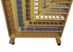 TimeTEX Wandregal für das Perlenmaterial