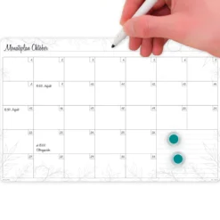 TimeTEX Whiteboard-Monatsplan A3-Plus