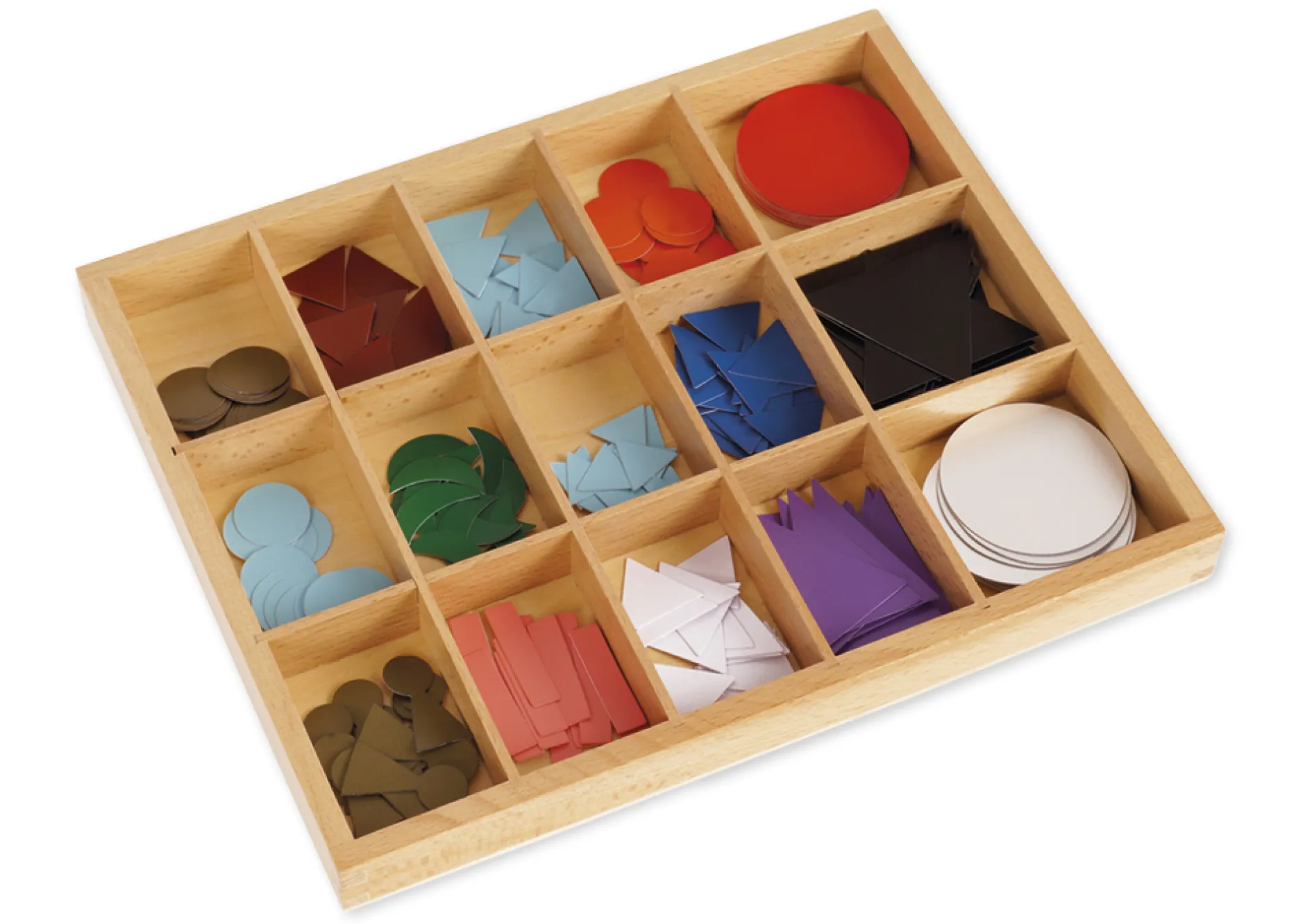 TimeTEX Wortsymbole aus Kunststoff im Kasten "Montessori Premium"