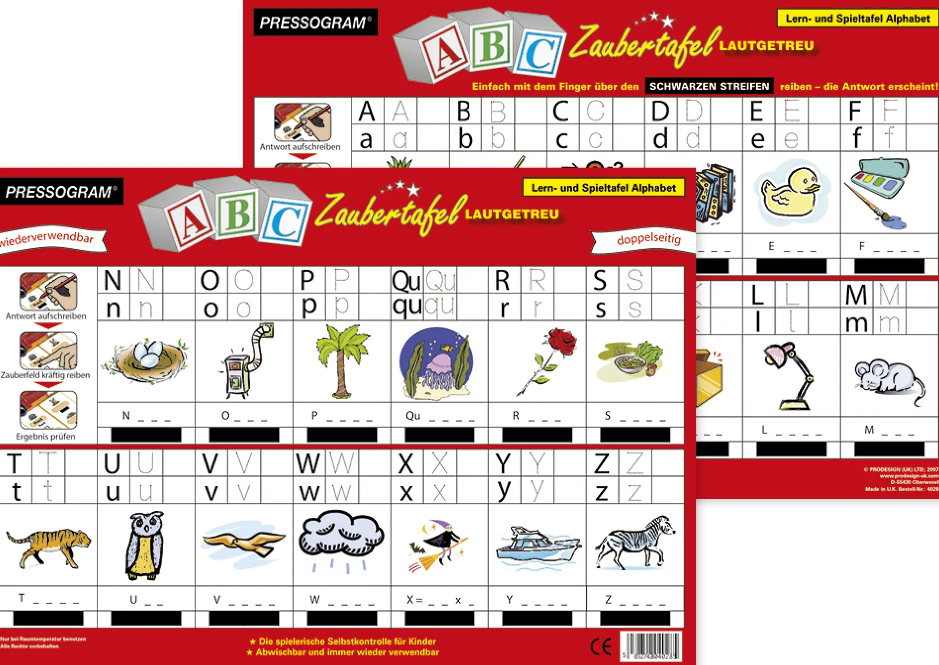 TimeTEX Zaubertafel "ABC" Lautgetreue Worte