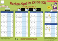 TimeTEX Zaubertafel "Mathematik" Rechen-Spaß im Zahlenraum bis 100