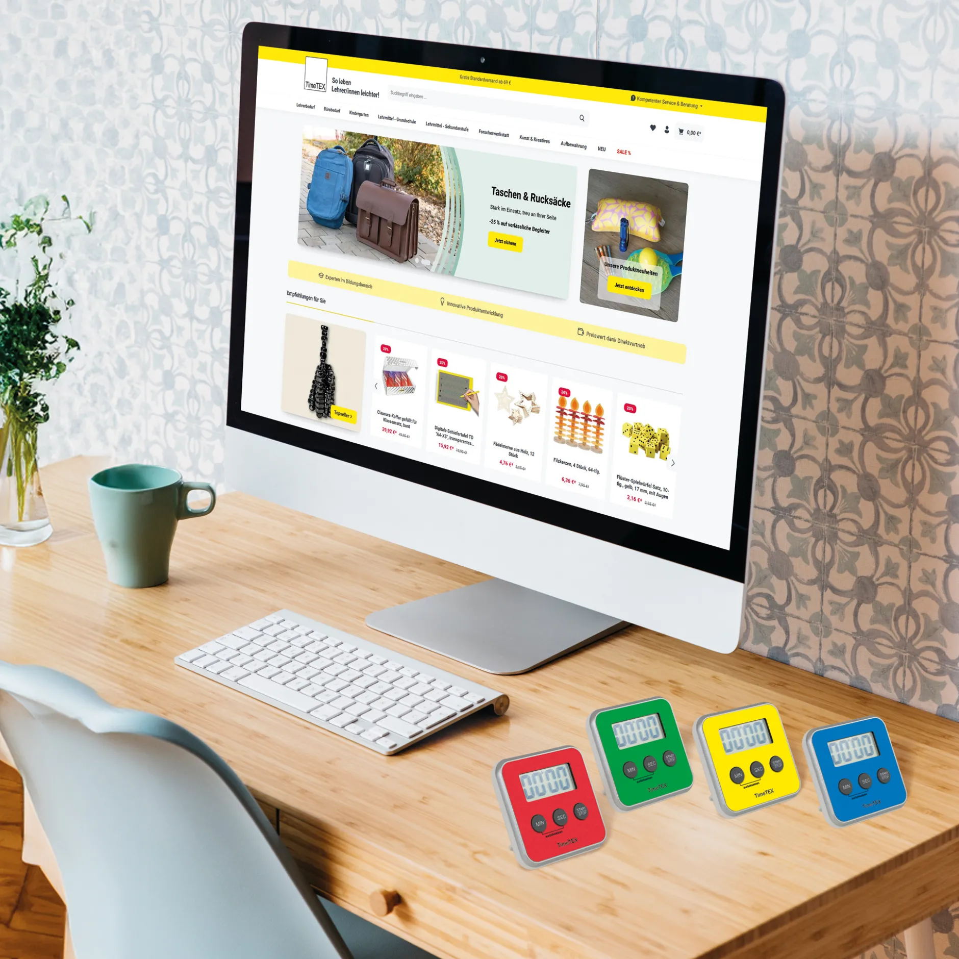 TimeTEX Zeitdauer-Uhr "Digital" compact