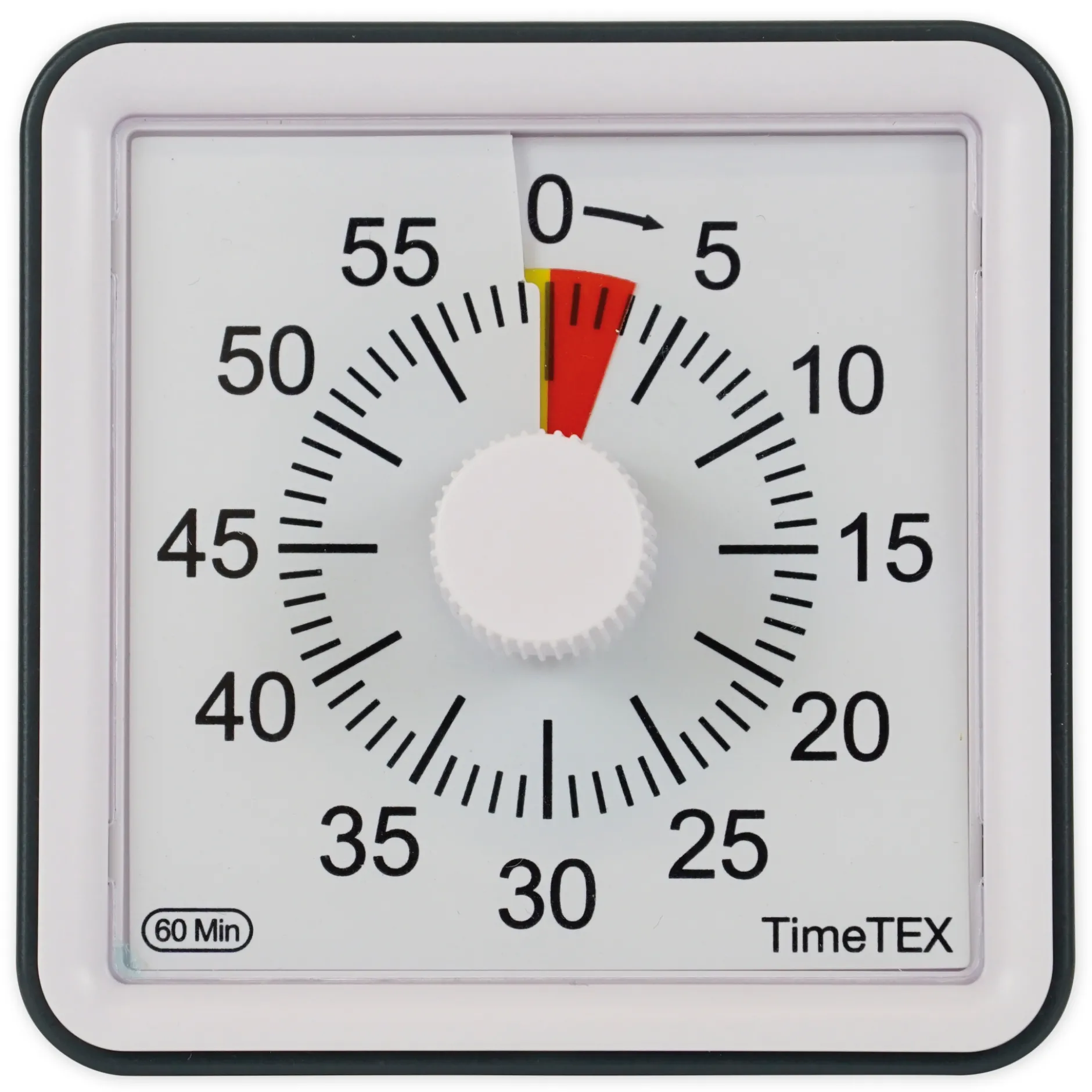 TimeTEX Zeitdauer-Uhr "lautlos" compact mit Ampelscheibe