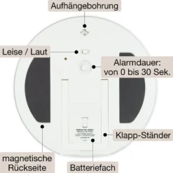 TimeTEX Zeitdauer-Uhr "lautlos" XL, 32 cm ø