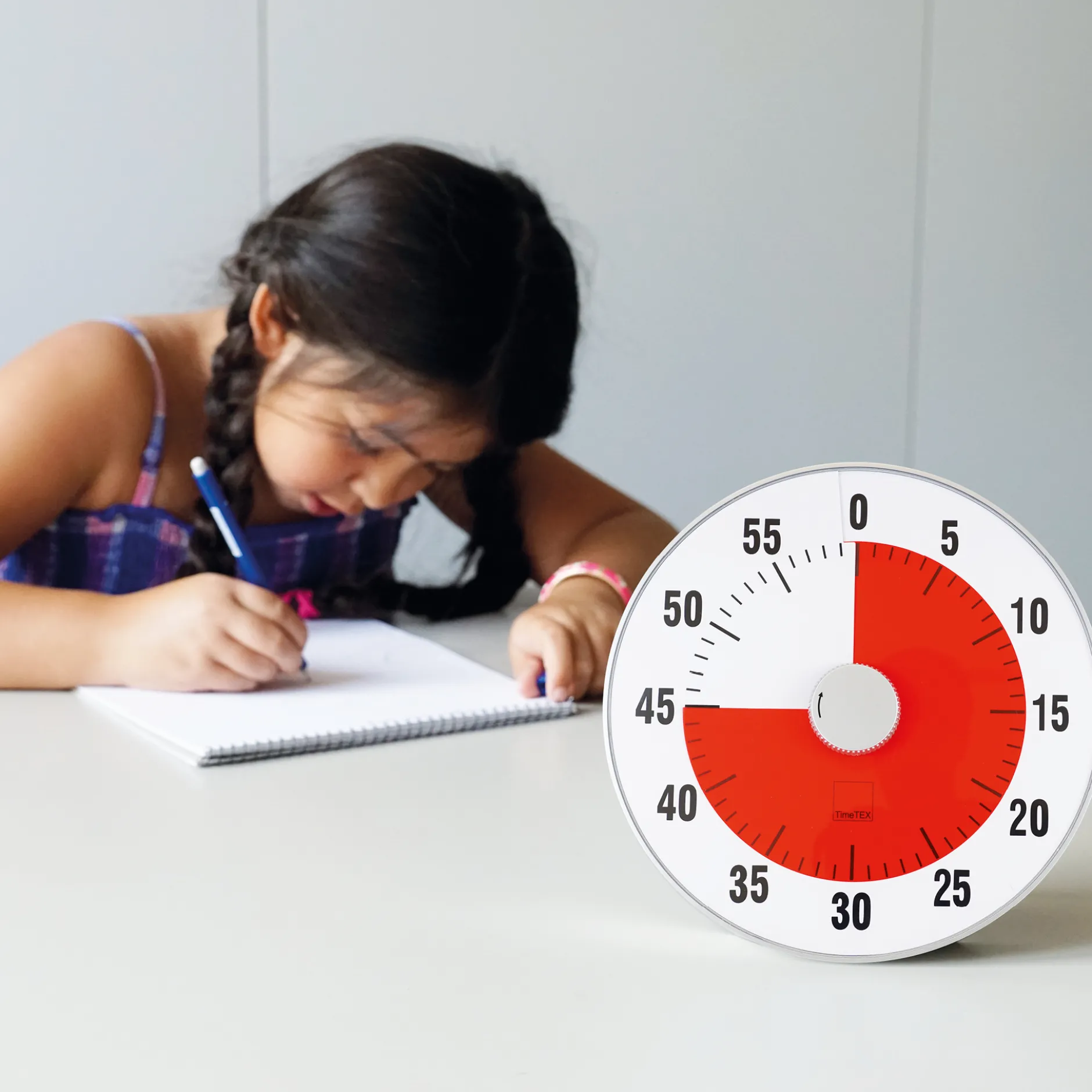 TimeTEX Zeitdauer-Uhr "lautlos" XL, 32 cm ø