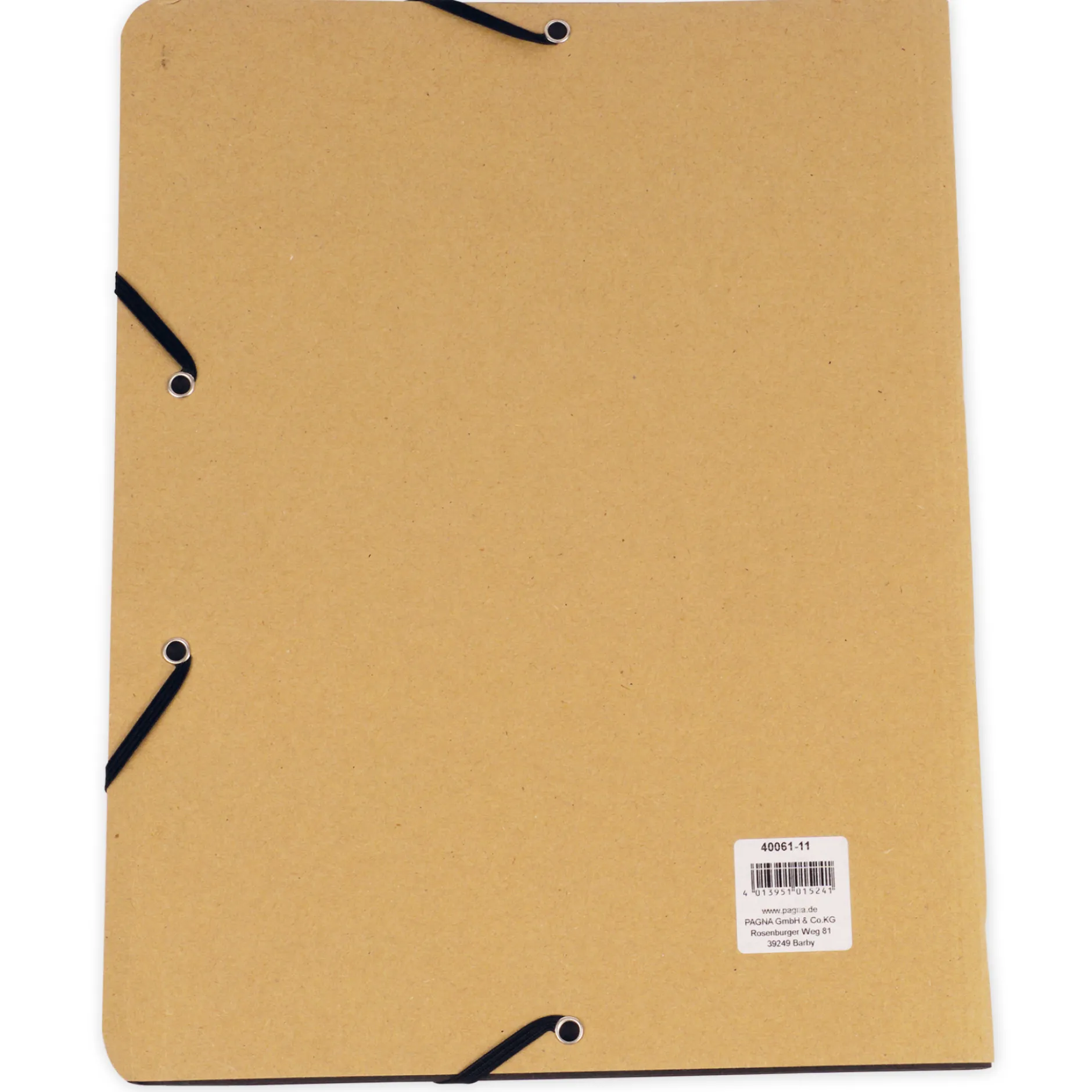 Tisch-Fächermappe 1-12 "Natura", mit Verschlussgummi