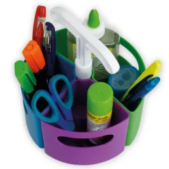 Tisch-Organizer "Basic", Kunststoff, 4-tlg.