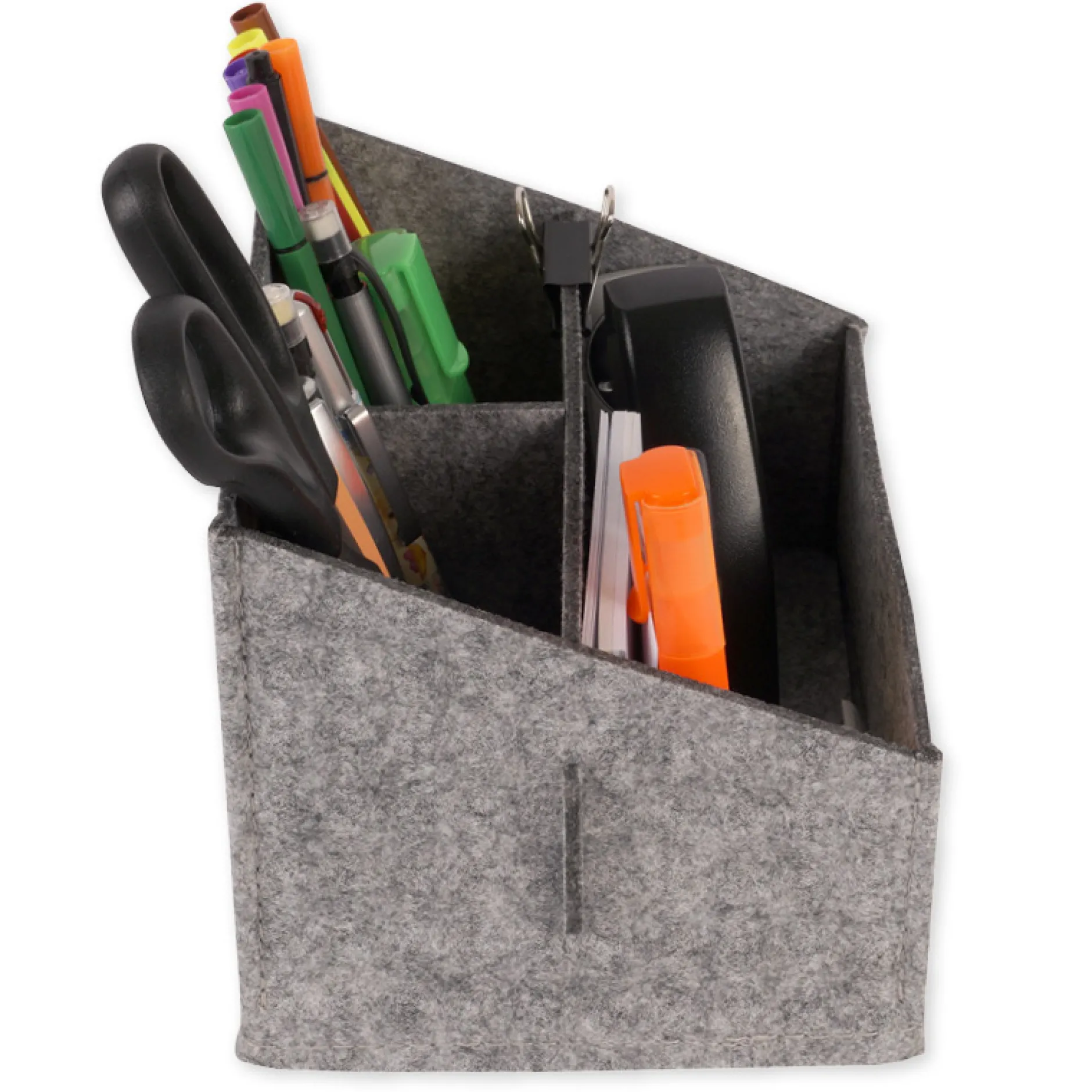 Tisch-Organizer "Filzi II" aus Filz, grau