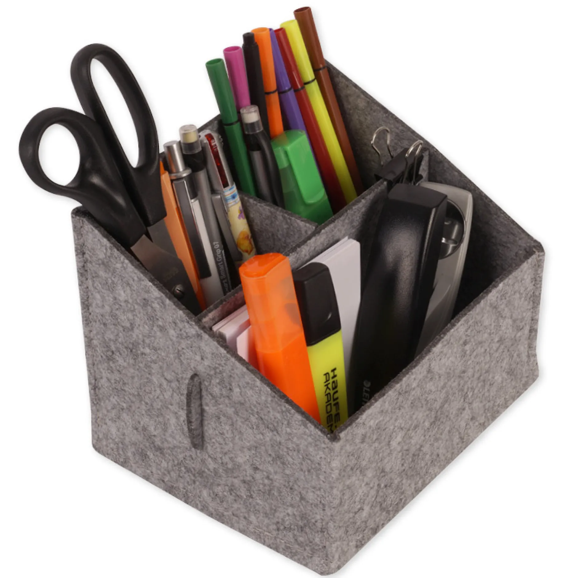 Tisch-Organizer "Filzi II" aus Filz, grau