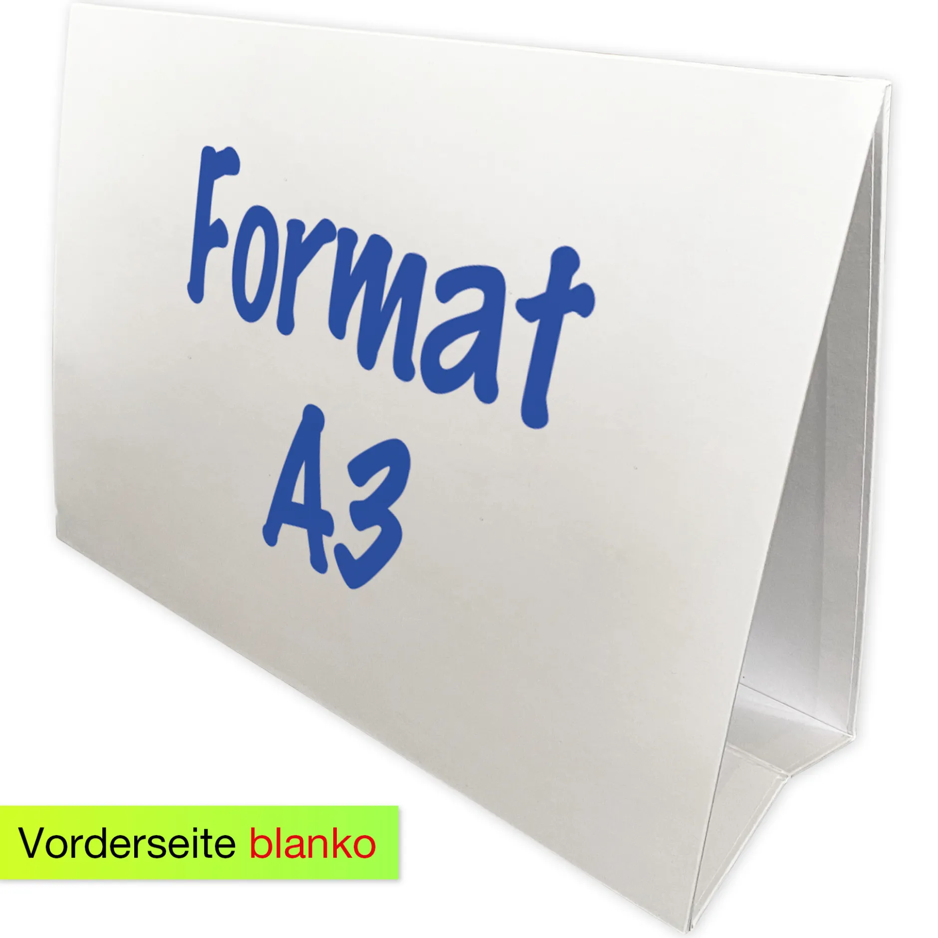 Tisch-Whiteboard A3 zum Aufstellen, magnethaftend