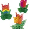 Tulpe aus Holz, 12 Stück