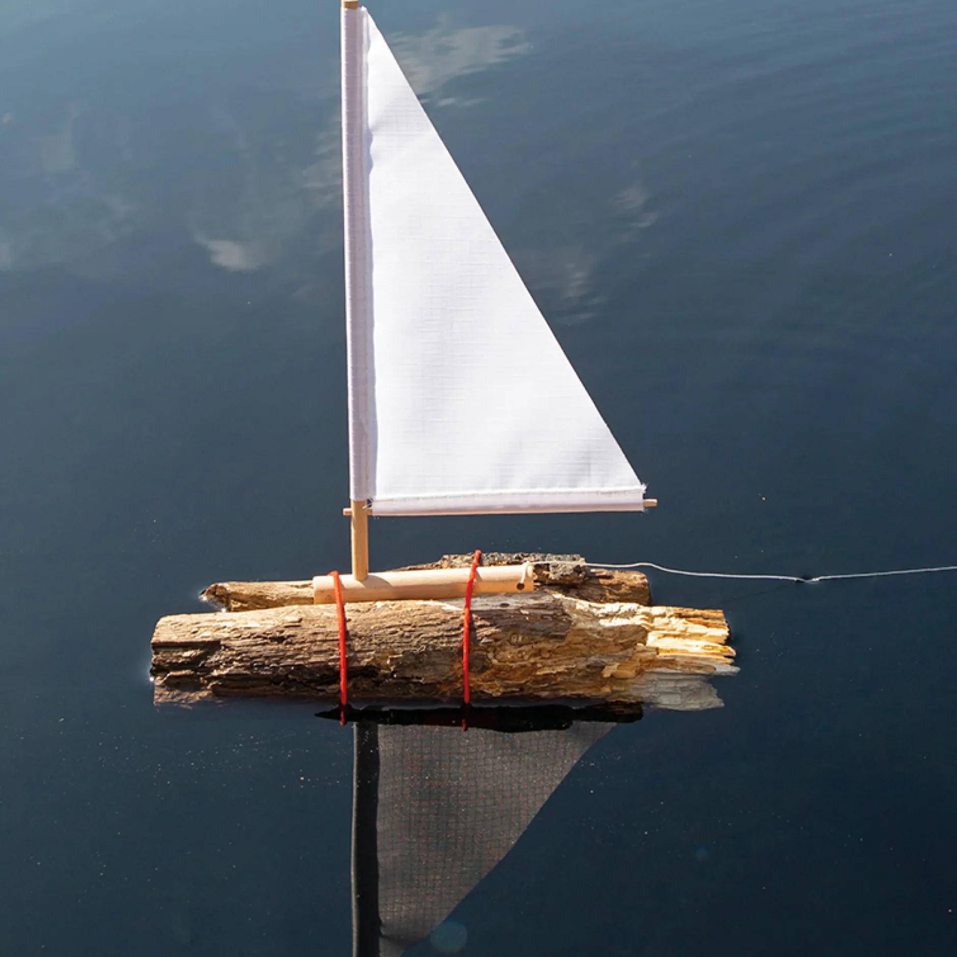 Upcycling-Segelboot, Bastelset