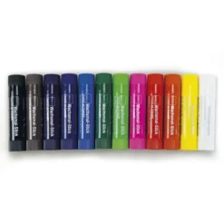 Wachsmal-Sticks 12 Farben als Drehstift