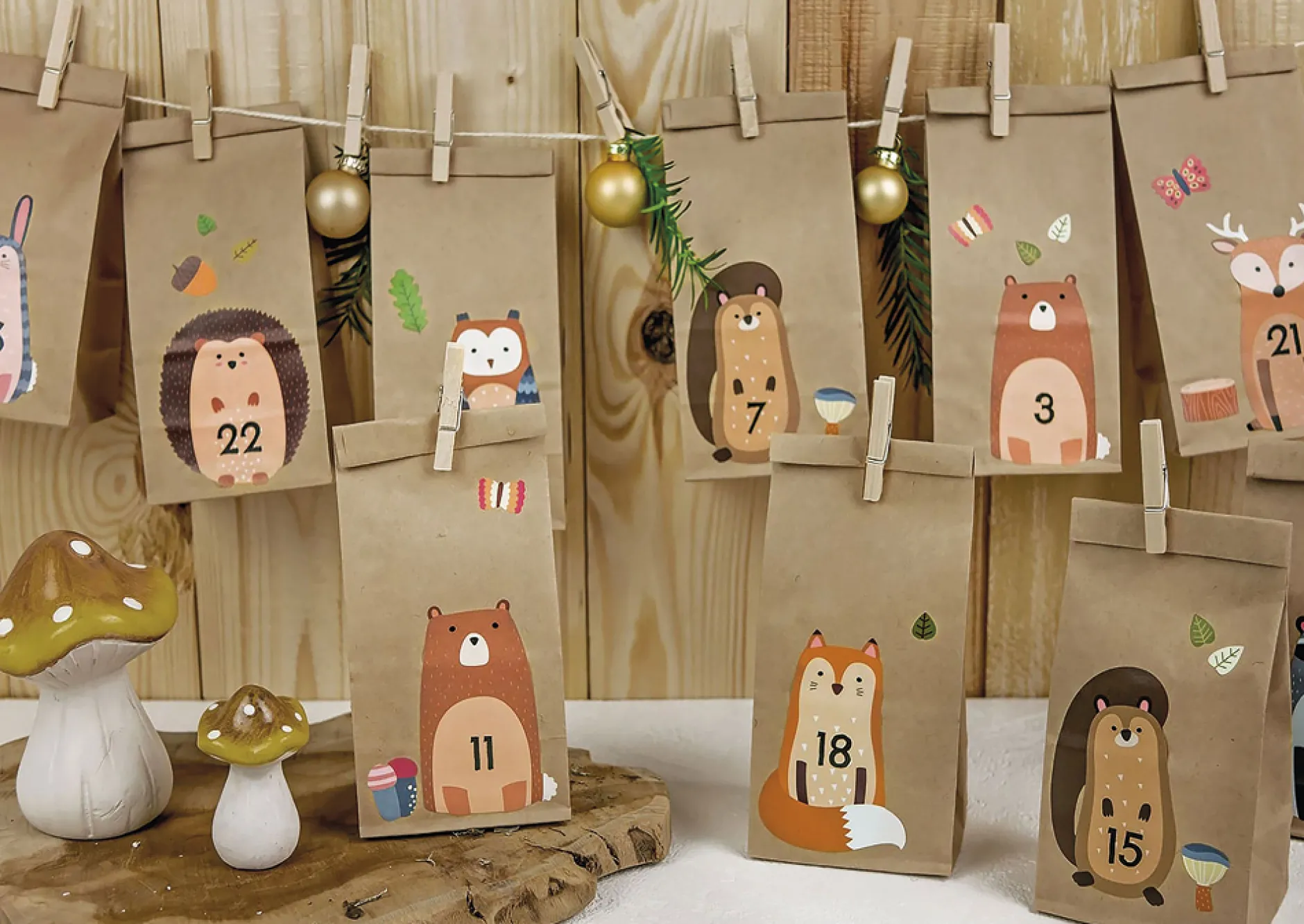 Waldtier-Adventskalender