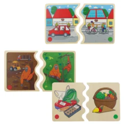 Was kann ich für unsere Umwelt tun? Holz-Lernspiel, 22-tlg.