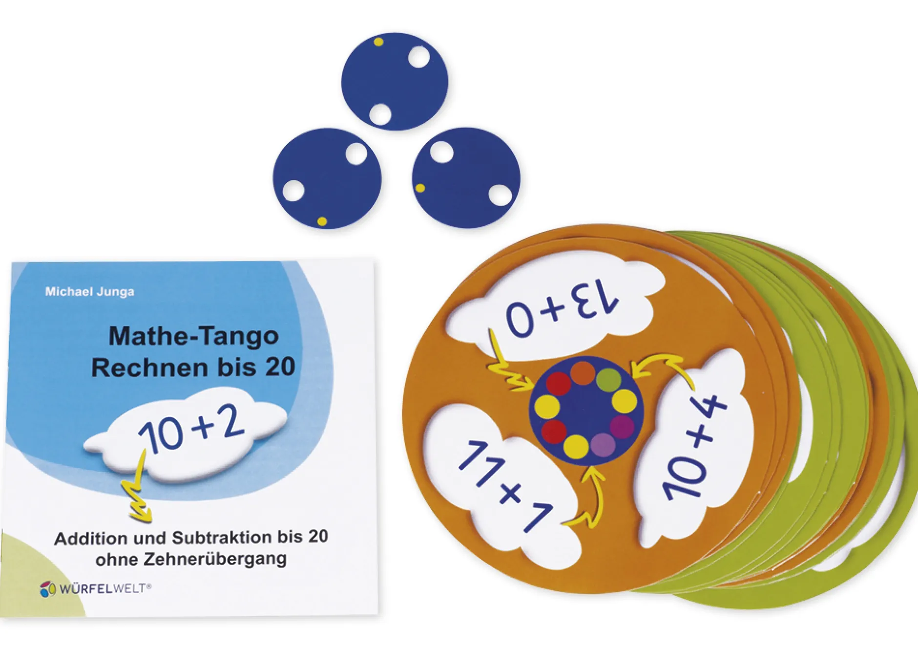 Würfelscheiben "Mathe-Tango: Rechnen bis 20", 24 Stück