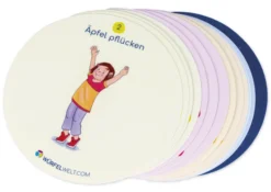 Würfelscheiben "24 Powerpausen für Kinder", 24 Stück