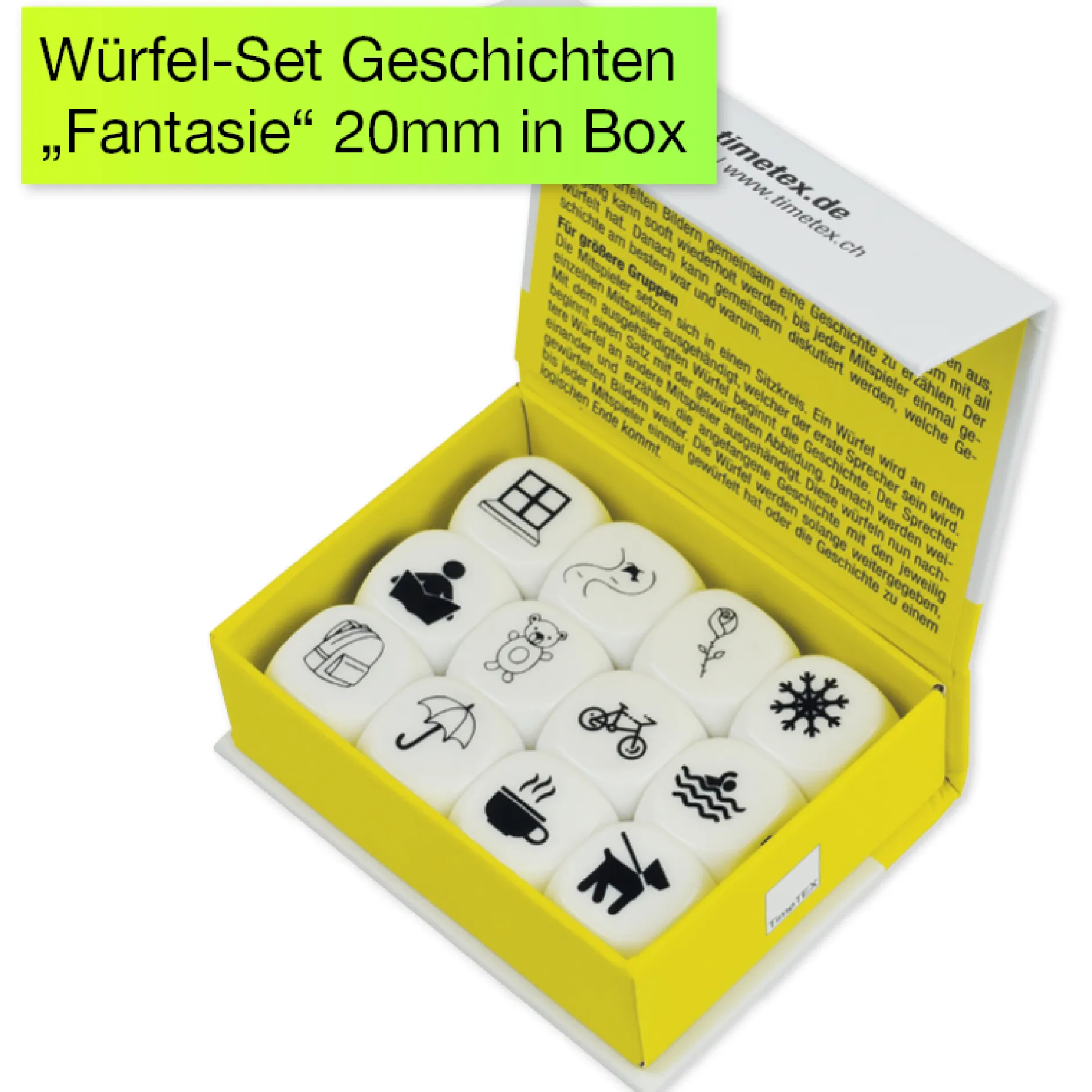 Würfel-Set "Deutsch", 41-tlg.