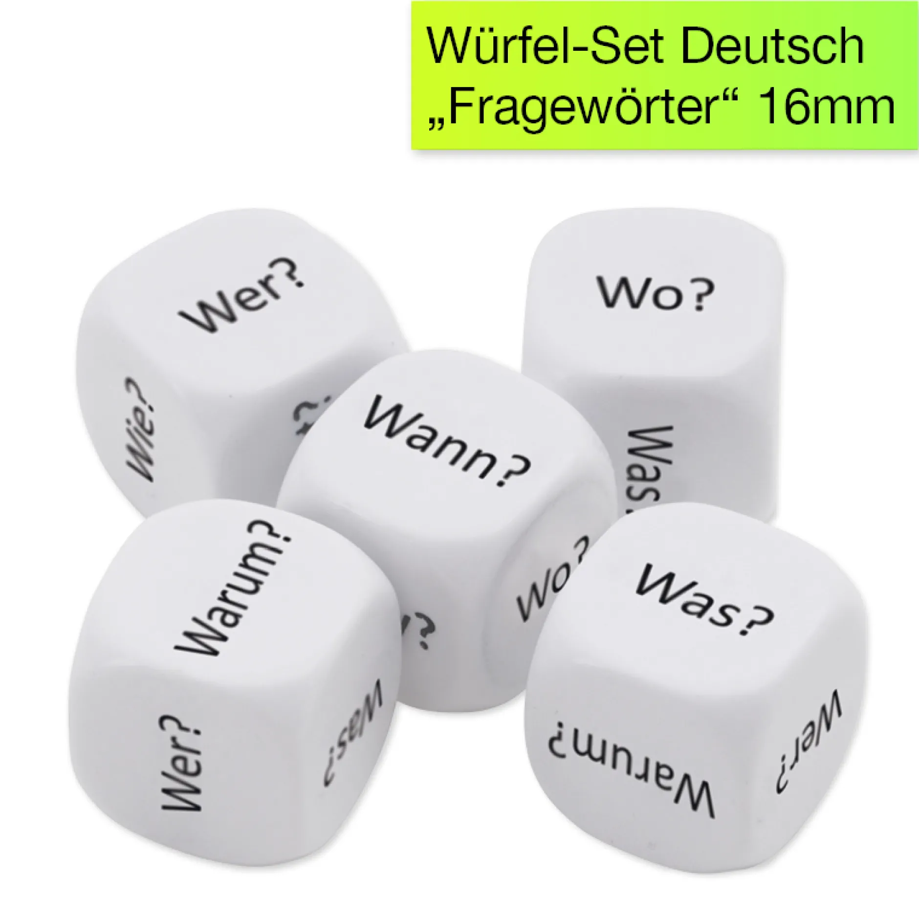 Würfel-Set "Deutsch", 41-tlg.