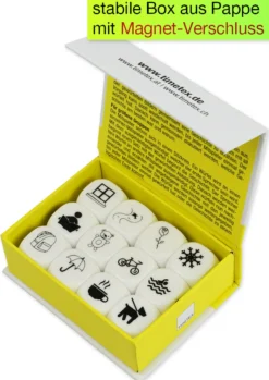 Würfel-Set Geschichten "Fantasie", 12-tlg., 20 mm in Box