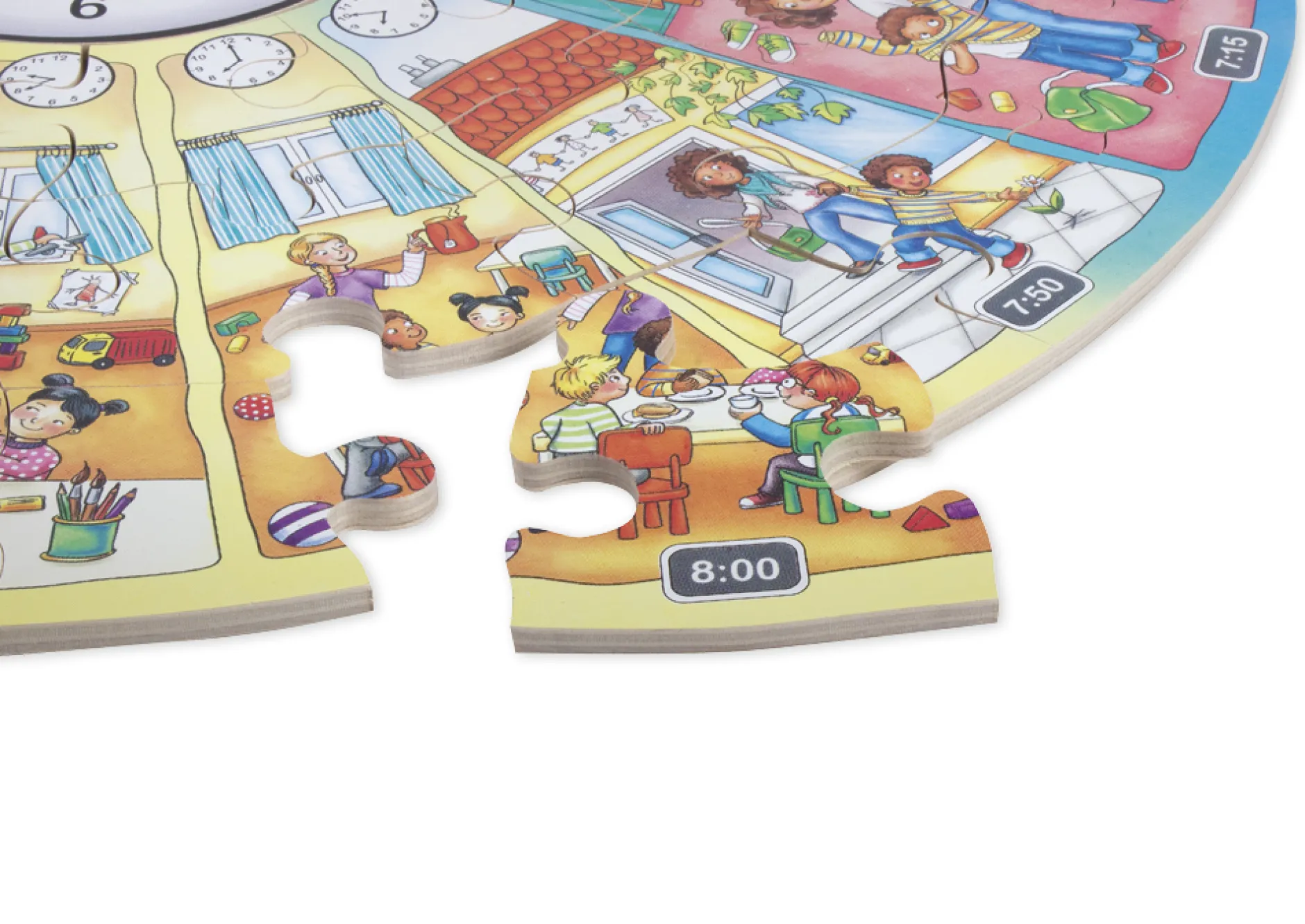 XXL-Lernpuzzle "Mein Tag", 51-tlg.