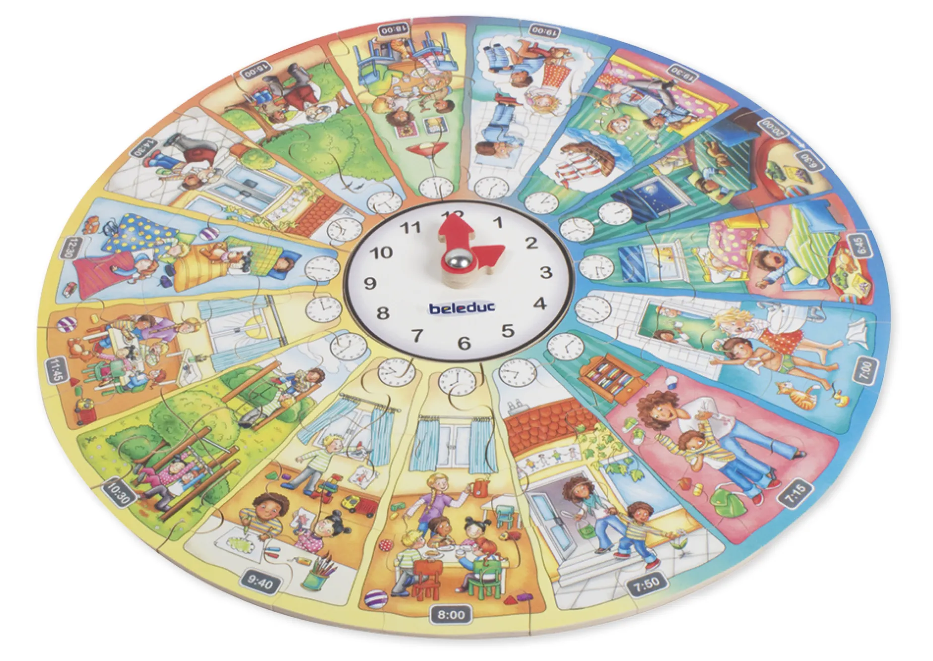 XXL-Lernpuzzle "Mein Tag", 51-tlg.