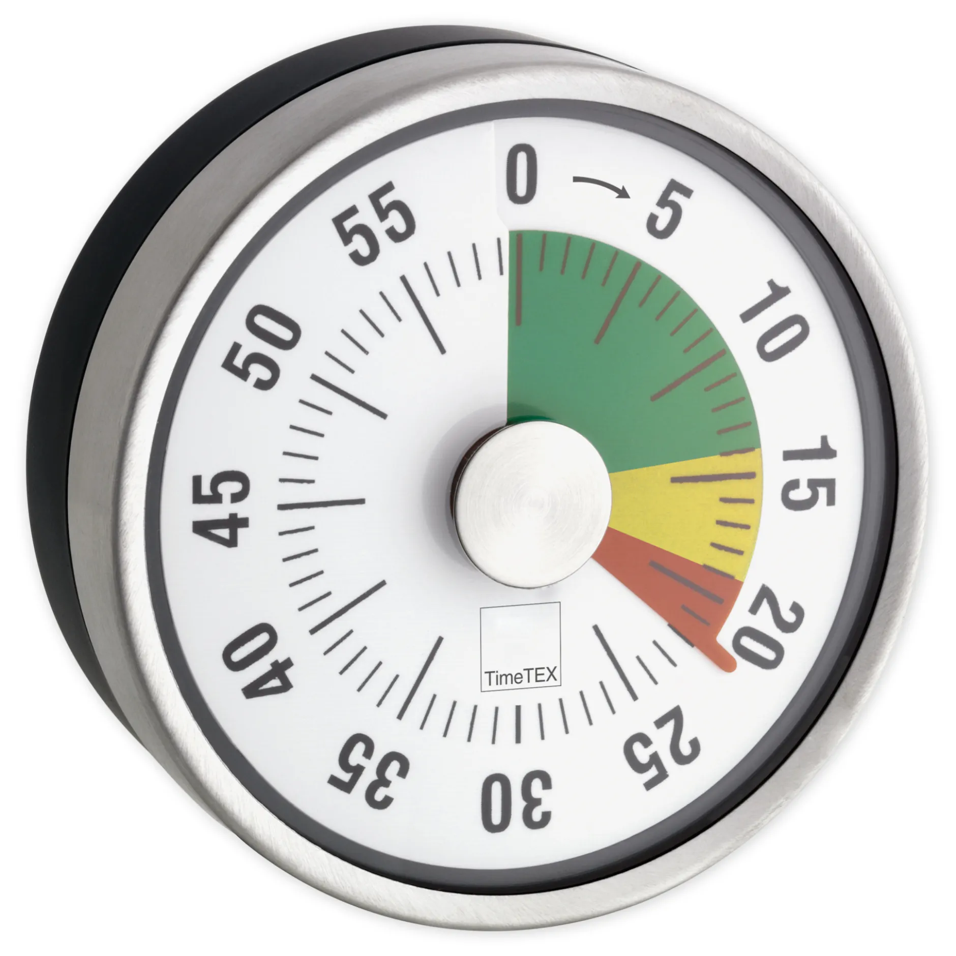 Zeitdauer-Uhr "Automatik" Compact mit Magnet und Ampelscheibe